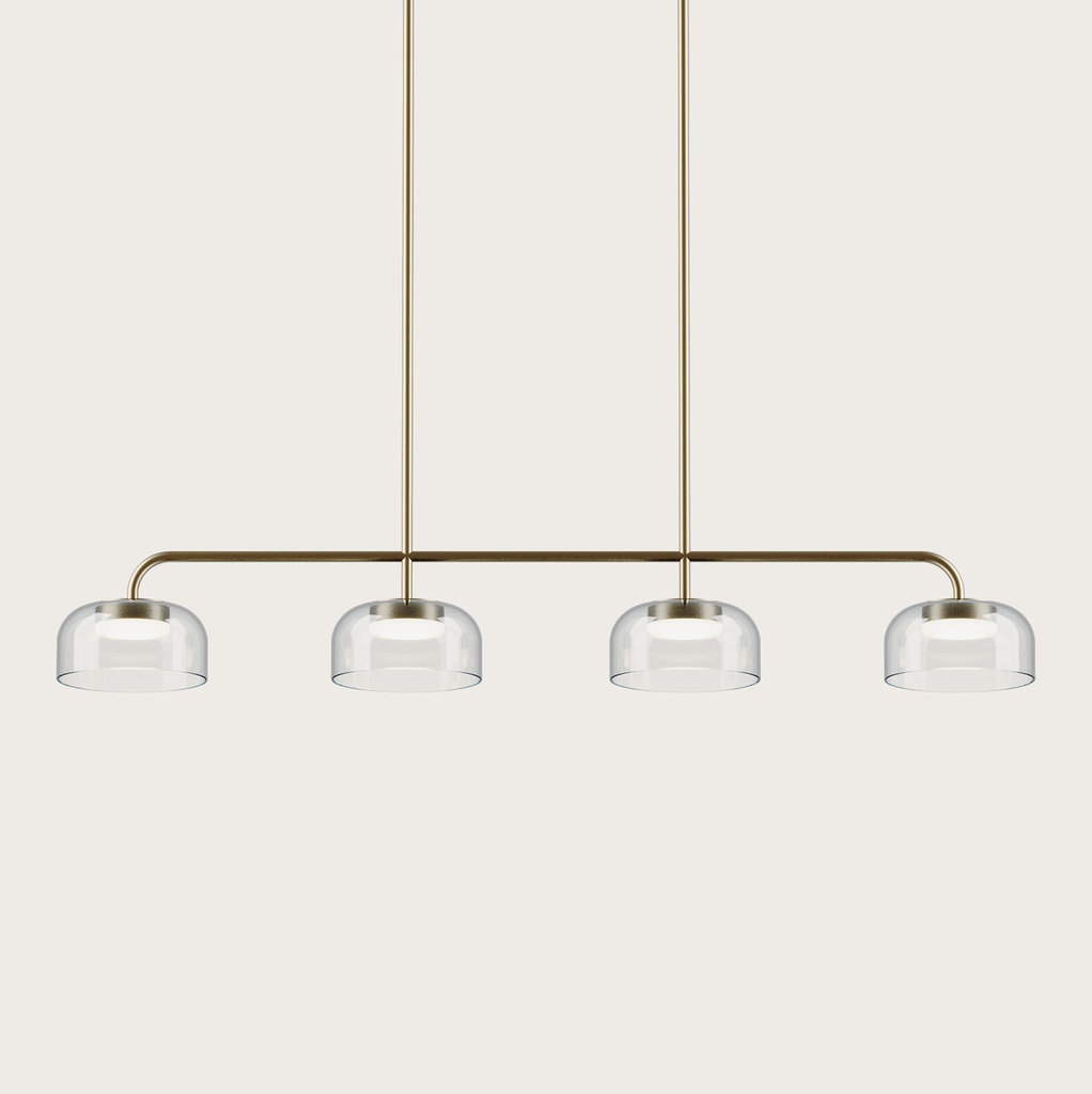 [C1316/4/NEG/MARRON] IPON COLGANTE GRANDE (FUMÉ AMBAR, NEGRO MATE)