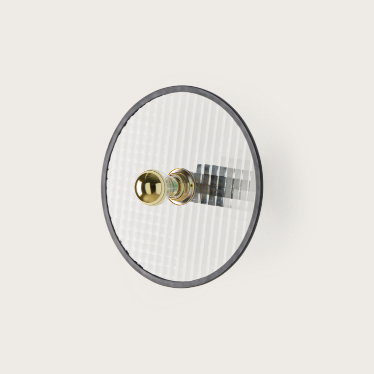 [A1225/30/BCO] LASS APLIQUE (DISCO 30CM, BLANCO MATE)