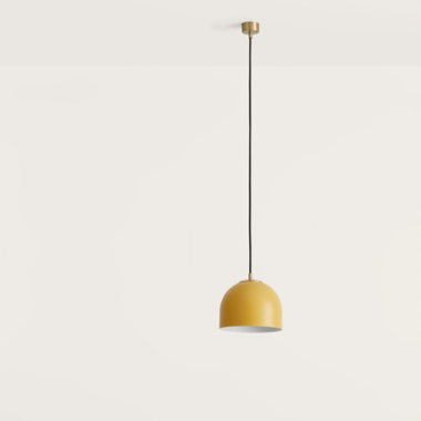 [C1083/BCO/CERAMICA] ALPHA COLGANTE (BLANCO MATE, CERAMICA)