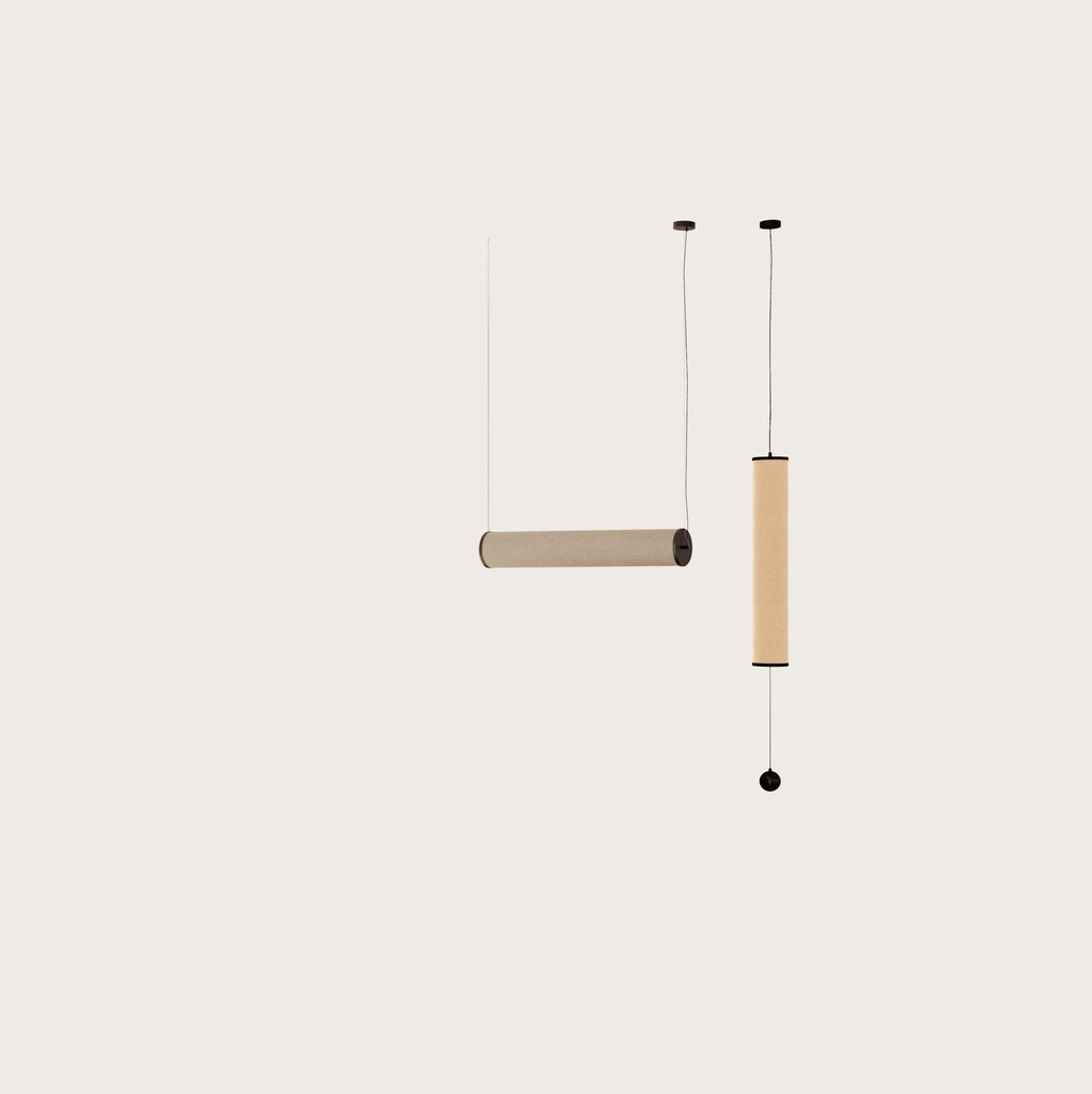 [C1276/L/BCO] NOOI L COLGANTE (MARMOL BLANCO)