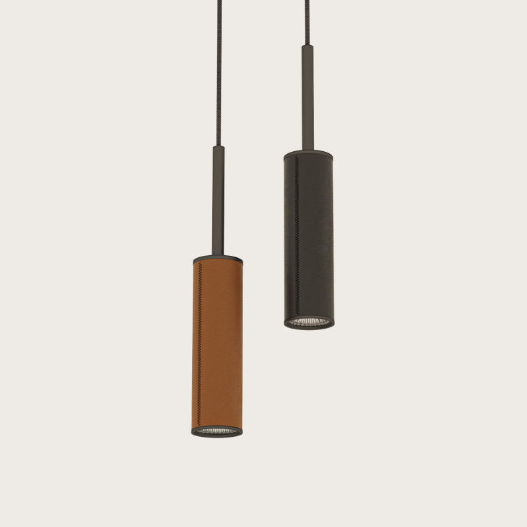 [C1313/MARRON] TURA COLGANTE (PIEL MARRON)