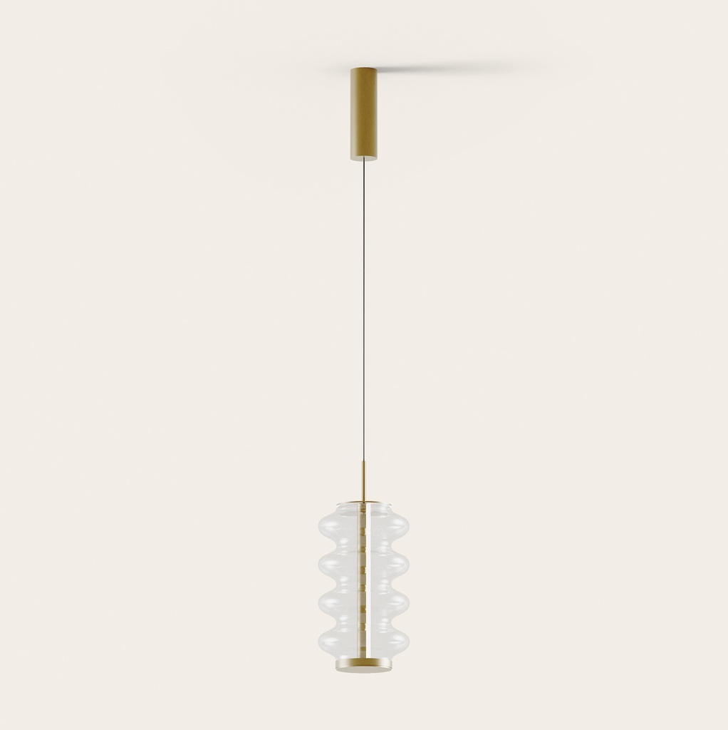 [C1346/S/NEG] VITREE COLGANTE S (NEGRO MATE)