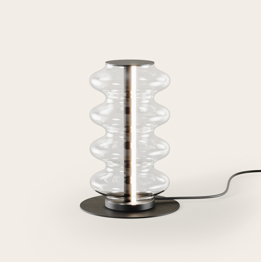 [S1346/NEG] VITREE SOBREMESA (NEGRO MATE)