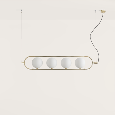 [C1258/NEG/OPAL] ABBACUS L COLGANTE (OPAL, NEGRO MATE)