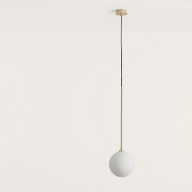 [C1215/NEG/OPAL] BALL COLGANTE (NEGRO MATE)