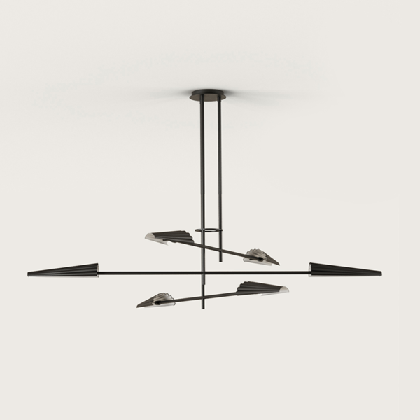 [C1306/6/NEG] BION COLGANTE (NEGRO MATE)