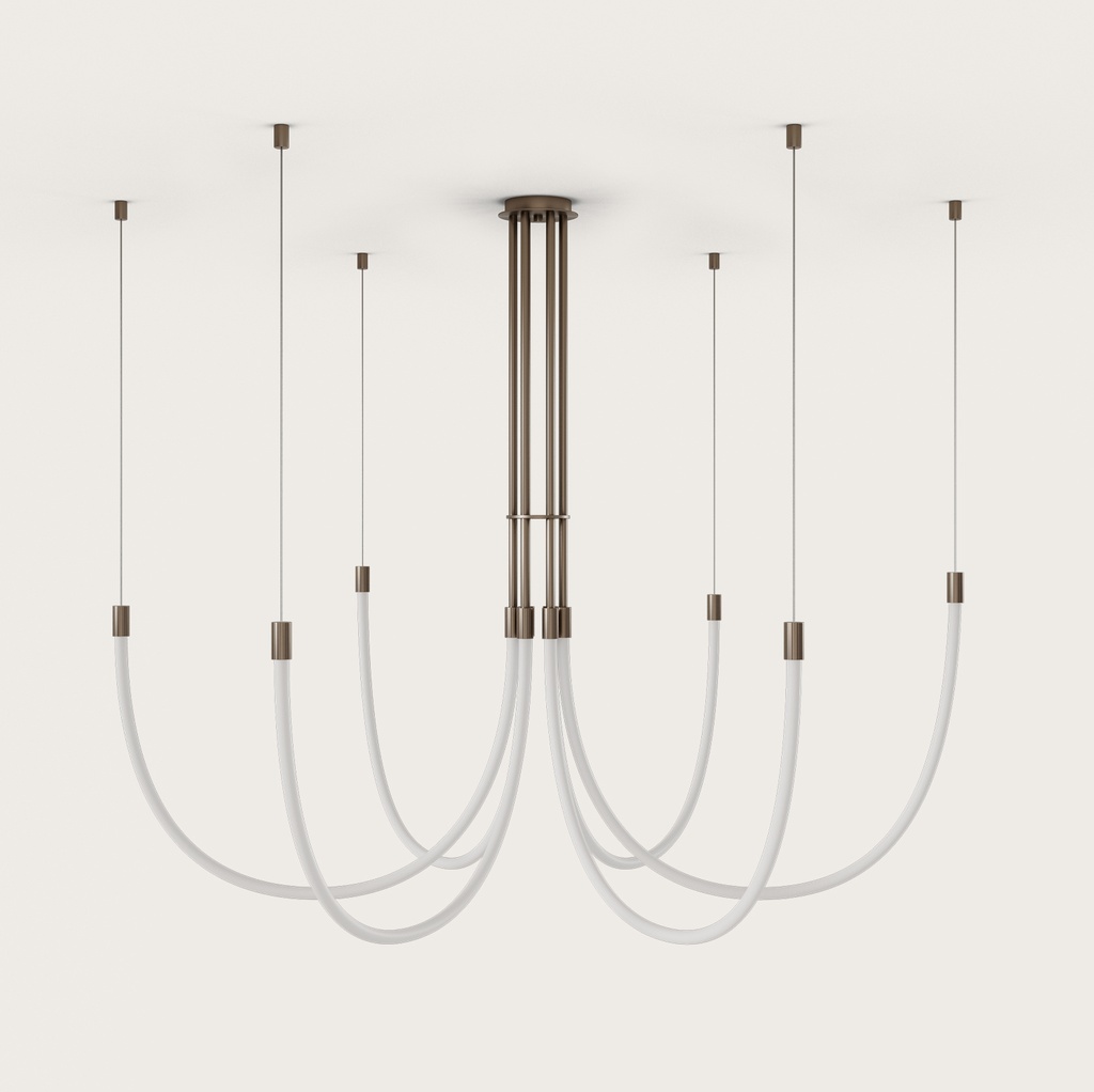 [C1329/6/NEG] CRAM L COLGANTE (NEGRO MATE)