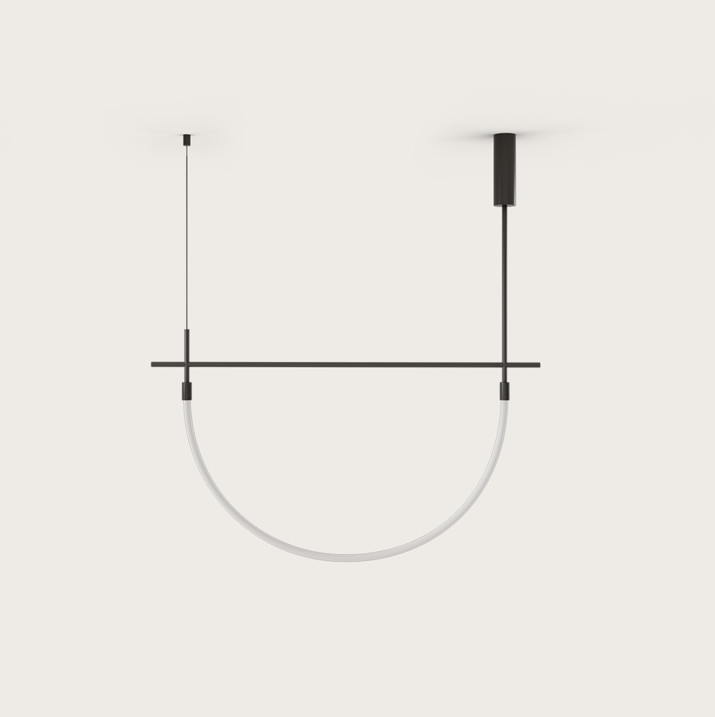 [C1329/NEG] CRAM S COLGANTE (NEGRO MATE)